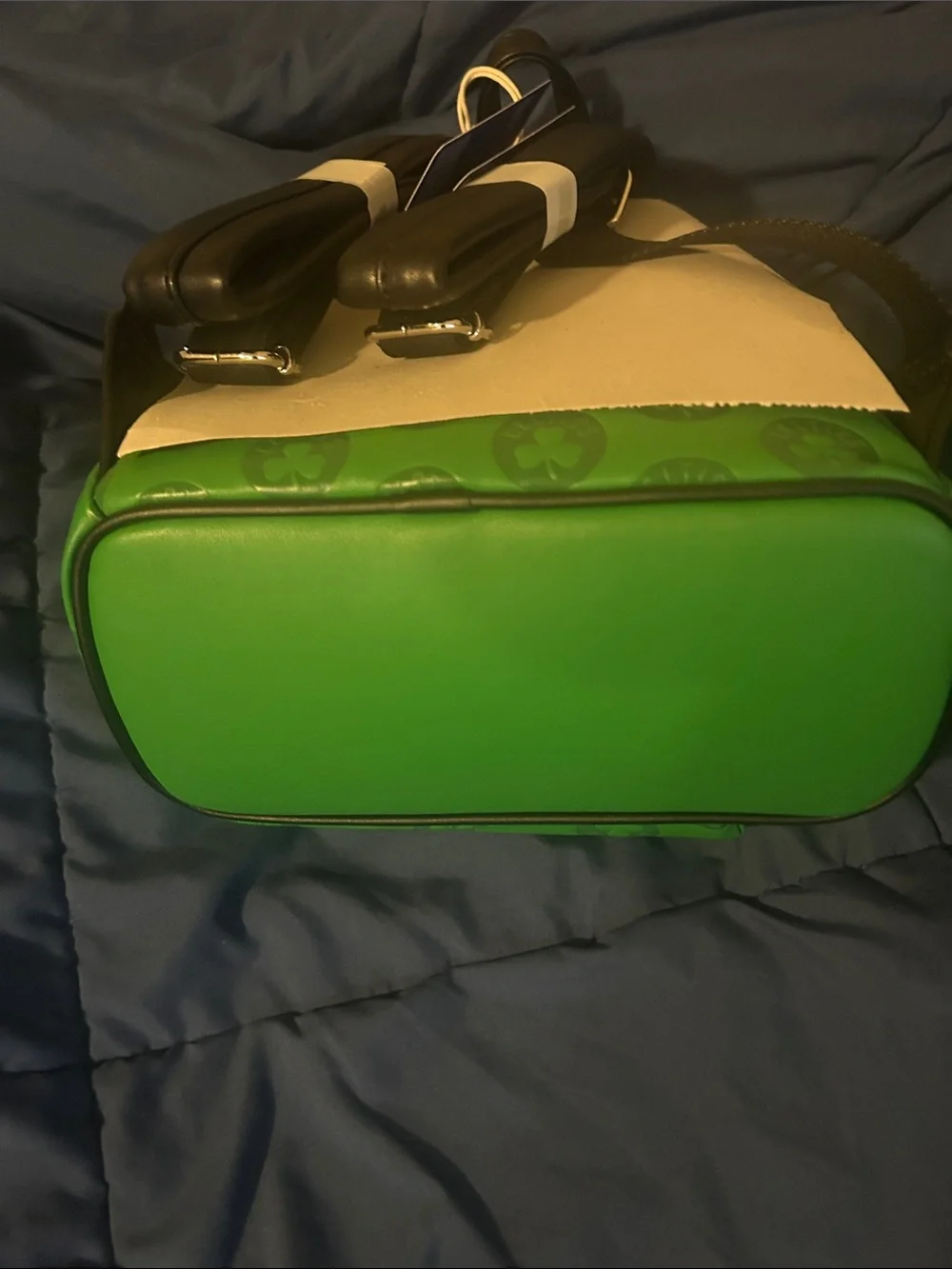 NWT Loungefly Boston Celtics Green Mini Backpack